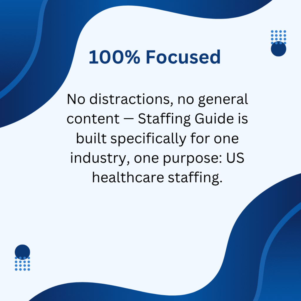 100% Focused - US Healthcare Staffing